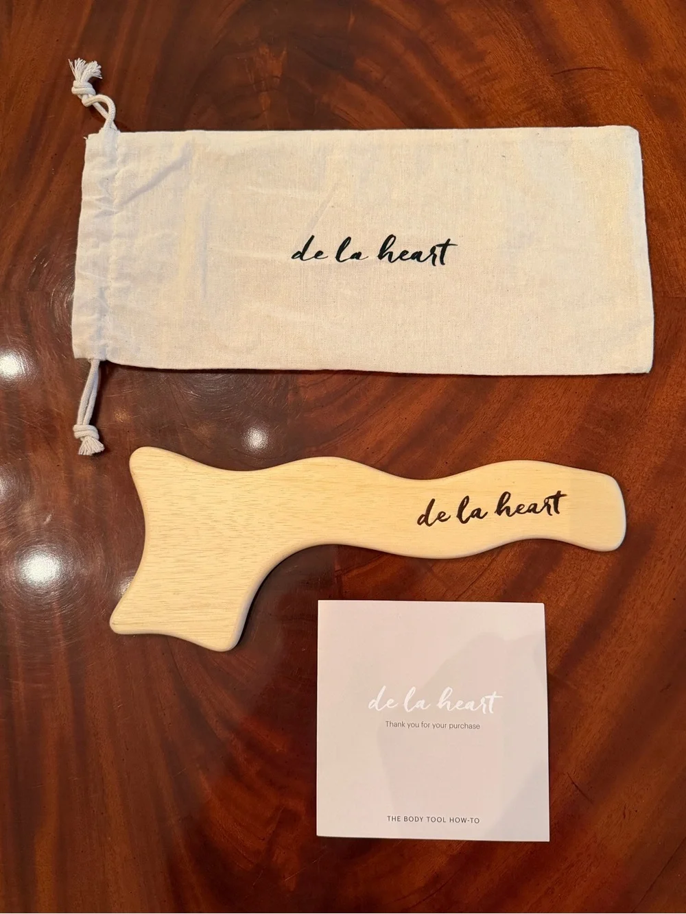 New de la heart Lymphatic Drainage Body Tool